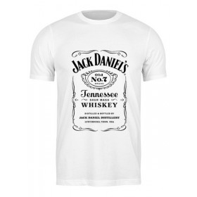 classic_tee с принтом Jack Daniels в Нижнем Новгороде,  |  | Тематика изображения на принте: 