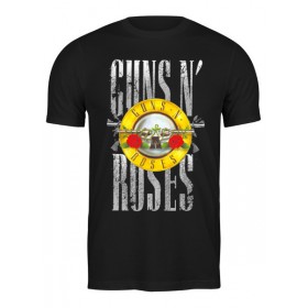 Мужская футболка с принтом Guns n roses в Нижнем Новгороде,  |  | Тематика изображения на принте: 