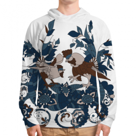 full_print_hoodie с принтом петушиное разноцветие в Нижнем Новгороде, 92% хлопка 8% эластана Плотность: 245 гр/м2 |  | Тематика изображения на принте: 