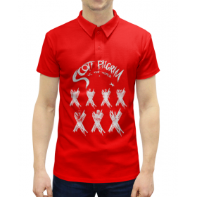 full_print_man_polo с принтом Scott Pilgrim в Нижнем Новгороде,  |  | 