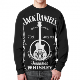 full_print_sweatshirt с принтом Jack Daniels в Нижнем Новгороде,  |  | 