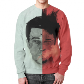 full_print_sweatshirt с принтом Бойцовский Клуб (Fight Club) в Нижнем Новгороде,  |  | 