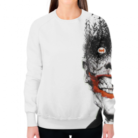 full_print_woman_sweatshirt с принтом Mad joker в Нижнем Новгороде,  |  | 