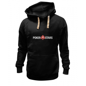 hoodie с принтом POKERSTARS в Нижнем Новгороде,  |  | Тематика изображения на принте: 