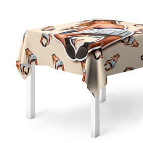 Скатерть 3D с принтом Девушка в Нижнем Новгороде, 100% полиэстер (ткань не мнется и не растягивается) | Размер: 150*150 см | Тематика изображения на принте: голые | девушки | прикол