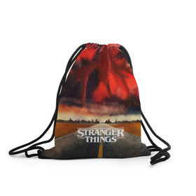 Рюкзак-мешок 3D Очень странные дела: в Нижнем Новгороде, 100% полиэстер | плотность ткани — 200 г/м2, размер — 35 х 45 см; лямки — толстые шнурки, застежка на шнуровке, без карманов и подкладки | finn wolfhard | gaten mataraz | millie bobby brown | natalia dyer | stranger things | winona ryder | вайнона райдер | милли бобби браун | оченнь странные дела | очень странные дела | странные события
