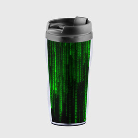 Термокружка-непроливайка Матрица код цифры программист: в Нижнем Новгороде, внутренняя часть — пищевой пластик, наружная часть — прозрачный пластик, между ними — полиграфическая вставка с рисунком | объем — 350 мл, герметичная крышка | бинарный код | веб | вирус | всемирная паутина | двоичный код | зеленый | интернет | информация | кибер | код | кодер | кодирование | матрица | наука | олдскул | по | программирование