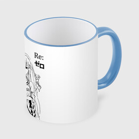 Кружка с полной запечаткой с принтом Re:Zero в Нижнем Новгороде, керамика | ёмкость 330 мл | anime girl | anime heroes | emilia | girl | kawaii | ram | re zero | re:zero | rem | девочка | девушка | жизнь с нуля в альтернативном мире | кавайный | логотипы аниме | персонажи аниме | рам | ре зеро | рем | эмилия