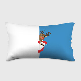 Подушка 3D антистресс Крутые Санта и Олень: в Нижнем Новгороде, наволочка — 100% полиэстер, наполнитель — вспененный полистирол | состоит из подушки и наволочки на молнии | christmas | merry christmas | santa claus | в очках | дед мороз | ёлка | новогодние олени | новый год | оленёнок бэмби | оленёнок рудольф | с новым годом | сантаклаус | свитер с оленями | северный олень | снегурочка