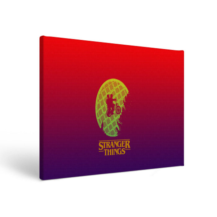 Холст прямоугольный Очень странные дела! фото