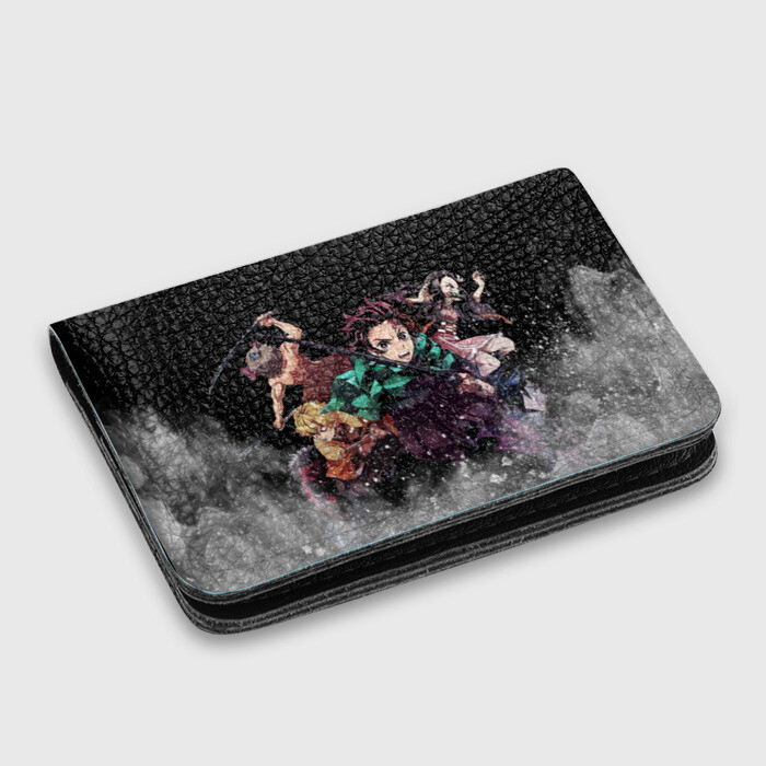 Картхолдер с принтом КЛИНОК РАССЕКАЮЩИЙ ДЕМОНОВ KNY фото