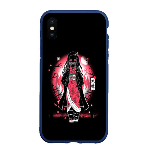 Чехол для iPhone XS Max матовый KIMETSU NO YAIBA фото