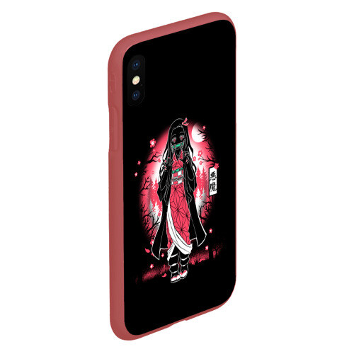 Чехол для iPhone XS Max матовый KIMETSU NO YAIBA фото