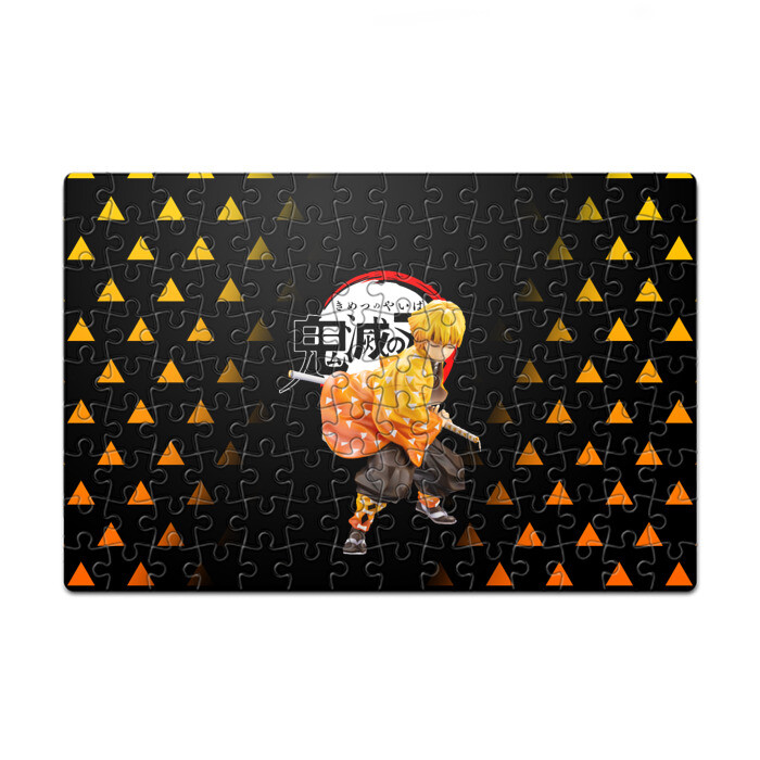 Пазл магнитный 126 элементов ЗЕНИЦУ КЛИНОК РАССЕКАЮЩИЙ ДЕМОНОВ / KNY фото