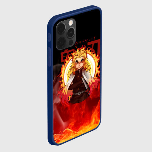 Чехол для iPhone 12 Pro Max Огненный Столп Kimetsu no Yaiba фото