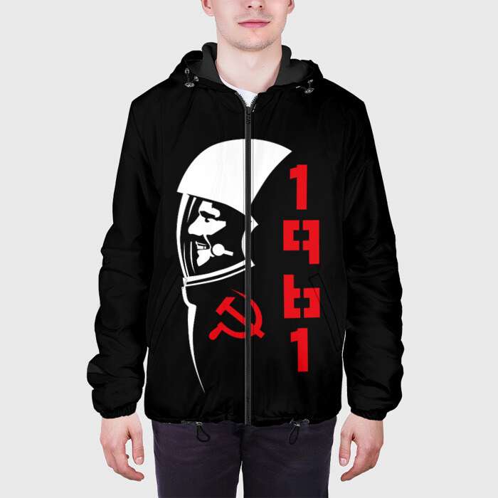 Мужская куртка 3D Гагарин - СССР 1961 фото